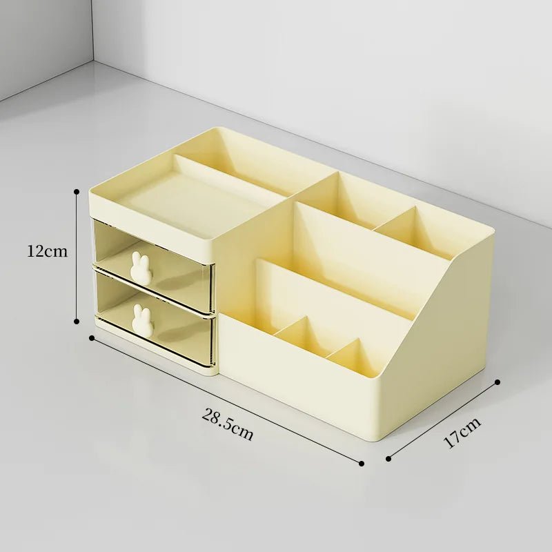 Rangement cosmétique - CosmeticStorageBox™ - Jaune - ElieRangement