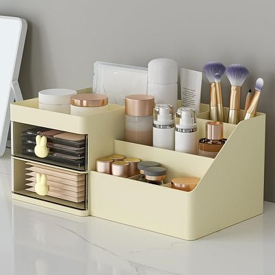 Rangement cosmétique - CosmeticStorageBox™ - Jaune - ElieRangement